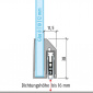 Automatická těsnící lišta Planet KG-A8/A10/A12, 48 dB, standardní