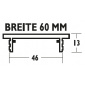 Větrací mřížka Südmetall 60mm